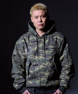 Vintage styles Star logo Duck Hooded Fireman Jacket – That's life