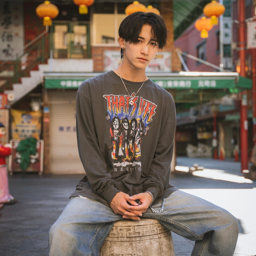 90s Vintage styles Band Long Sleeve 