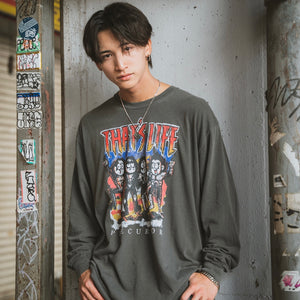 90s Vintage styles Band Long Sleeve