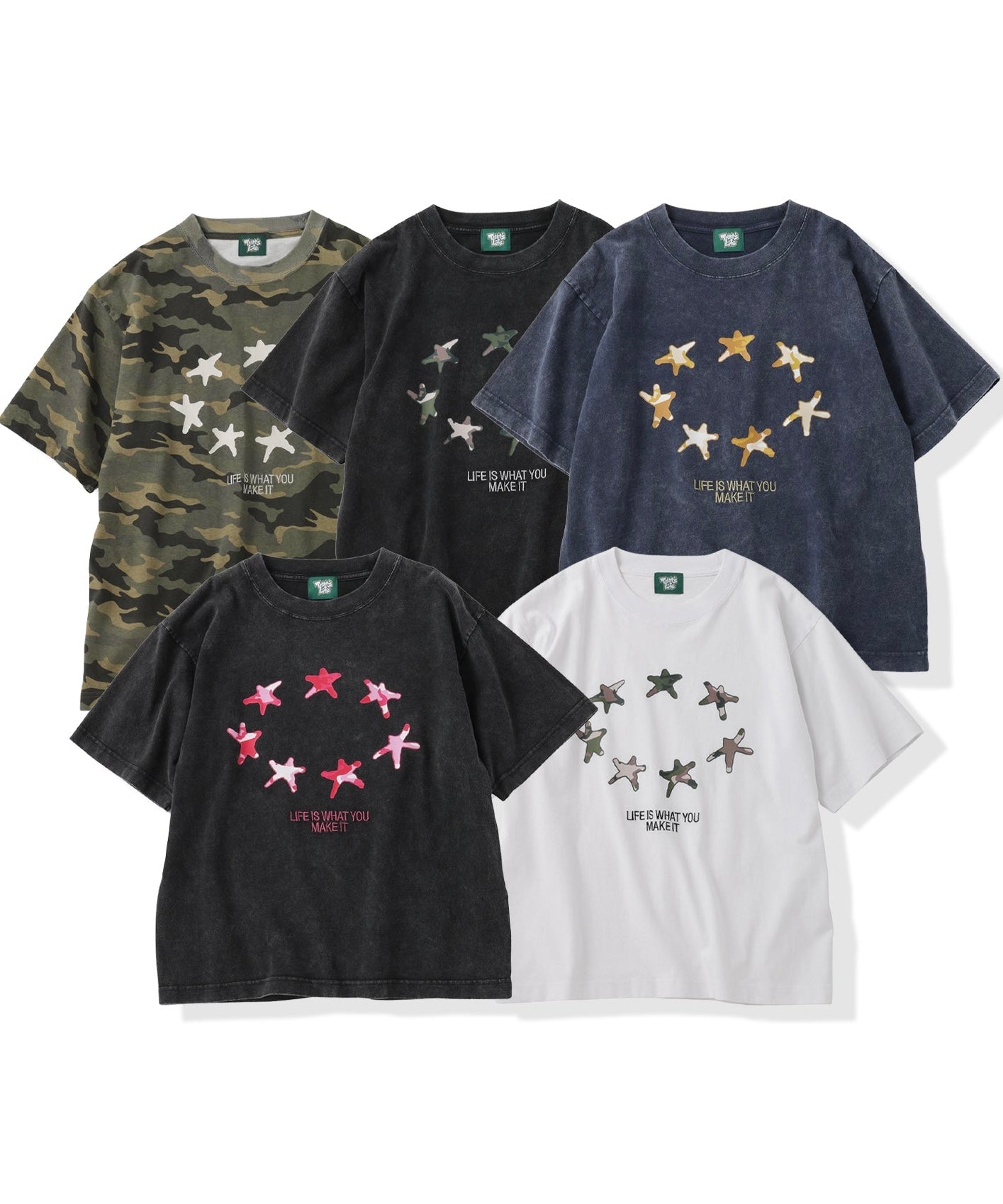 Star camo logo tee – That's life online store