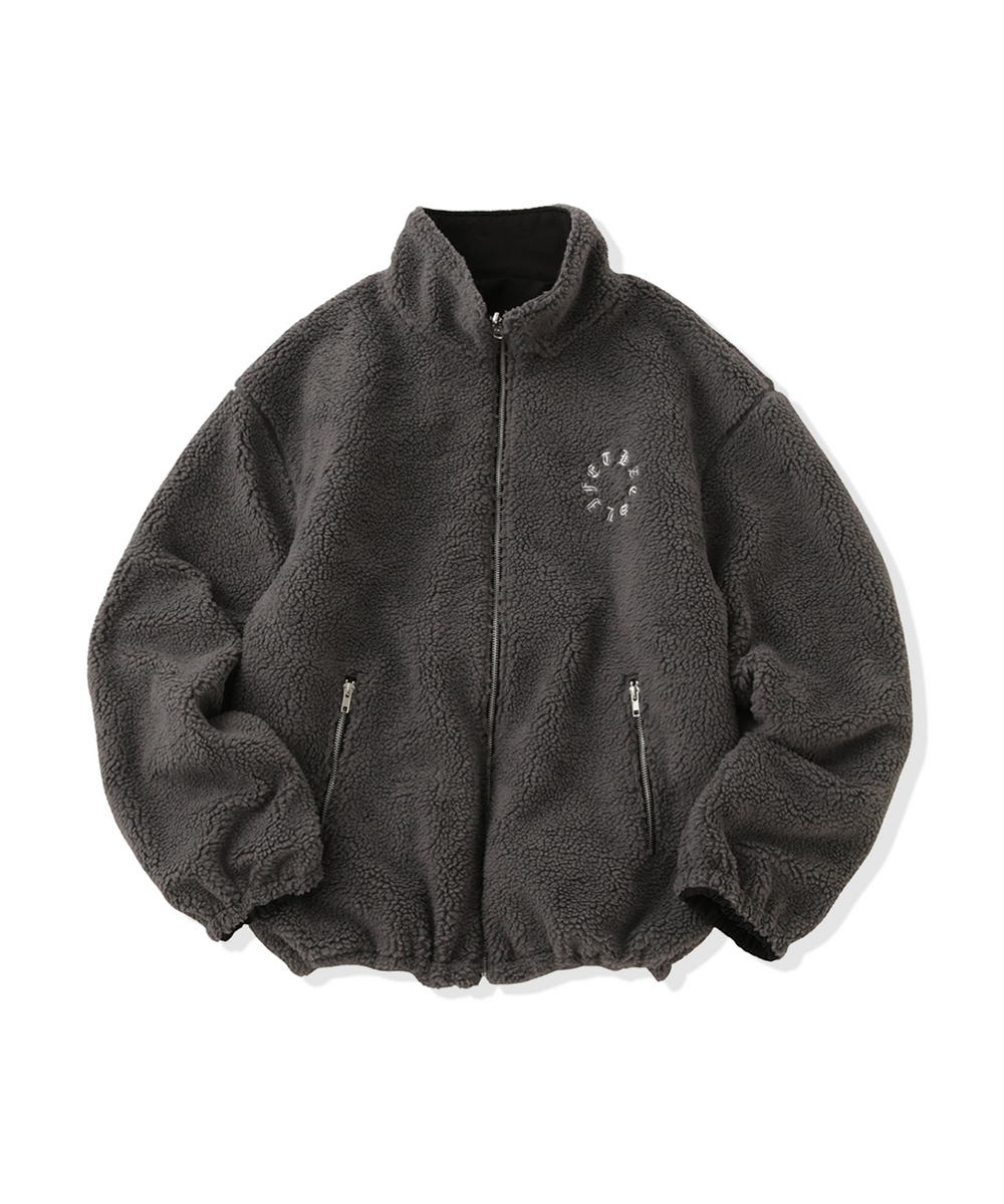 Circle logo Nylon Reversible Jacket – That's life online store Circle logo Nylon Reversible Jacket – That's life online store