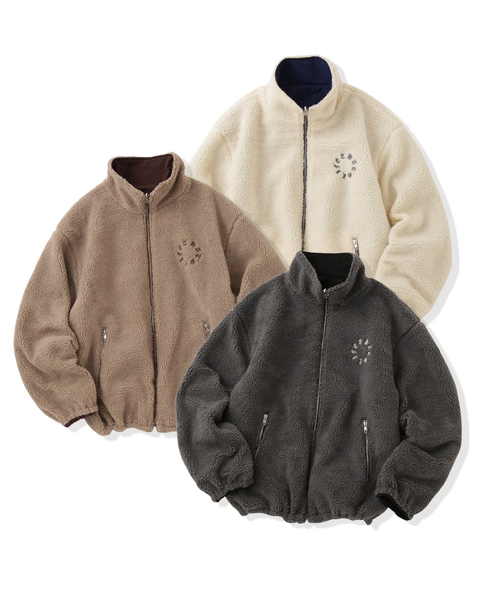 Circle logo Nylon Reversible Jacket