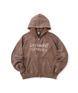 Vintage styles URBAN SCARS zip hoodie – That's life online store