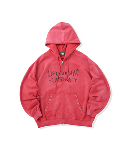 Vintage styles URBAN SCARS zip hoodie – That's life online store