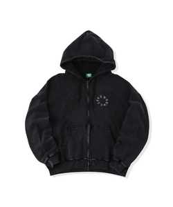 Vintage styles Circle logo zip hoodie – That's life online store