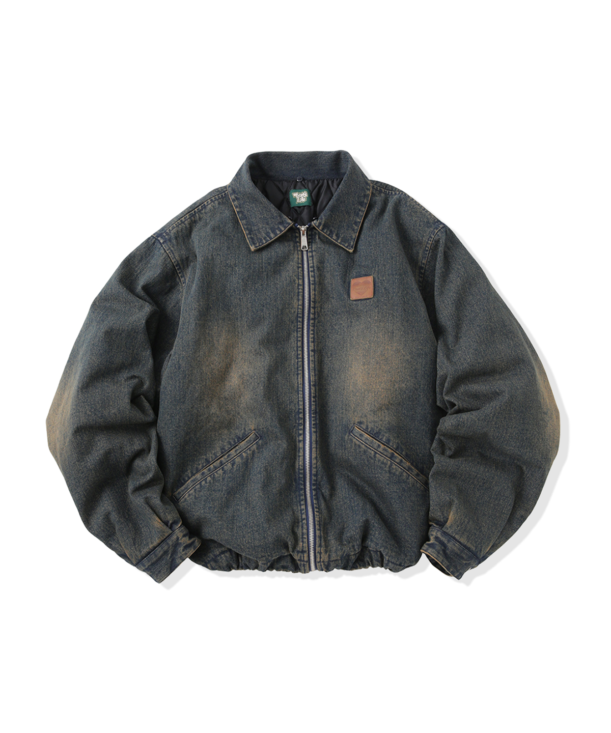 Vintage styles Heart logo Duck Boa Jacket