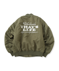 Military styles Worldwide Flight MA-1 Jackets – That's life online
