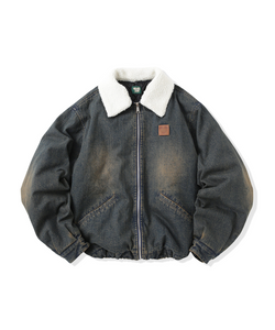 Vintage styles Heart logo Duck Boa Jacket – That's life online store Vintage styles Heart logo Duck Boa Jacket – That's life online store
