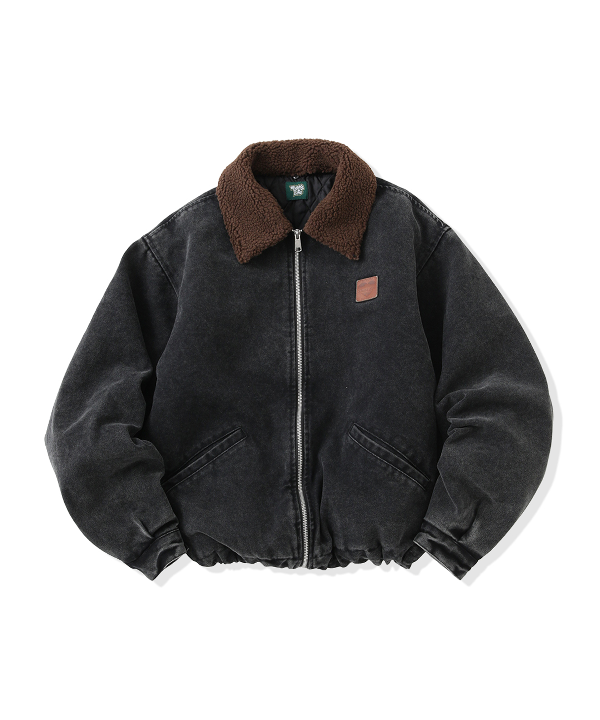 Vintage styles Heart logo Duck Boa Jacket