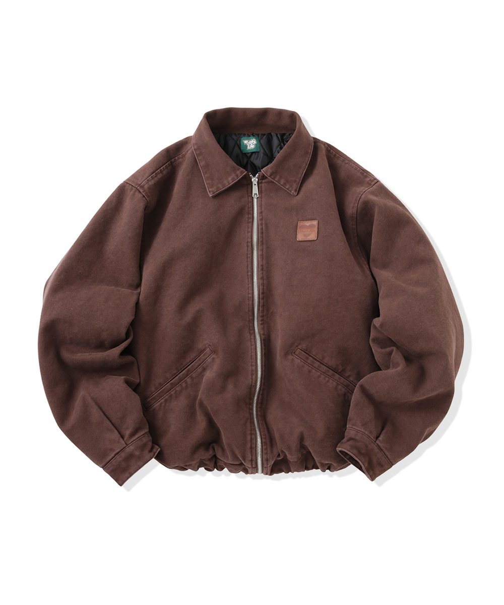 Vintage styles Heart logo Duck Boa Jacket