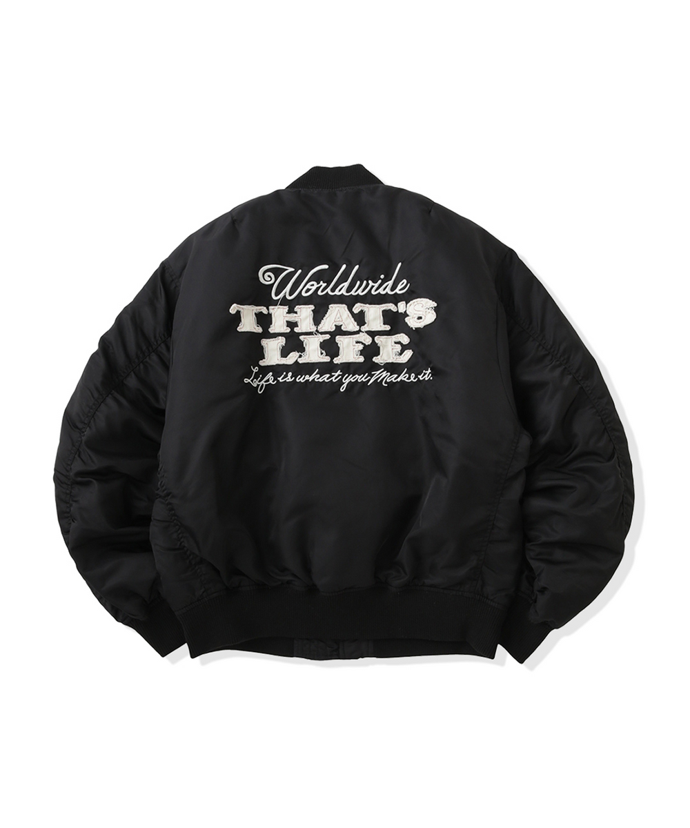 Military styles Worldwide Flight MA-1 Jackets – That's life online