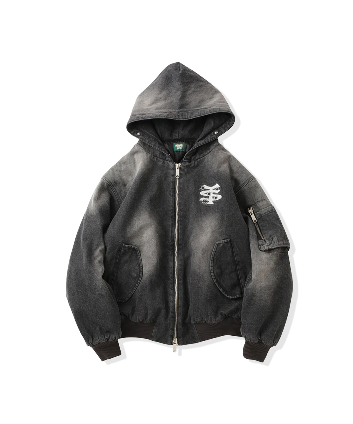 ジャケット・アウター Vintage styles TS logo denim fur jacket Vintage styles TS logo denim fur jacket – That's life online store