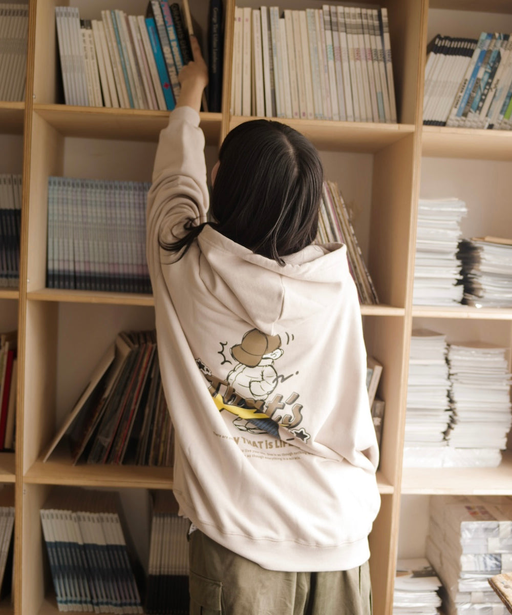 HEAVY WEIGHT 11.0oz "CAP BOY" LOGO HOODIE