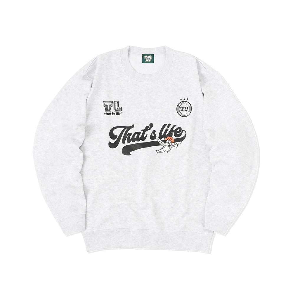That's life “ANGEL” Sport logo sweat 