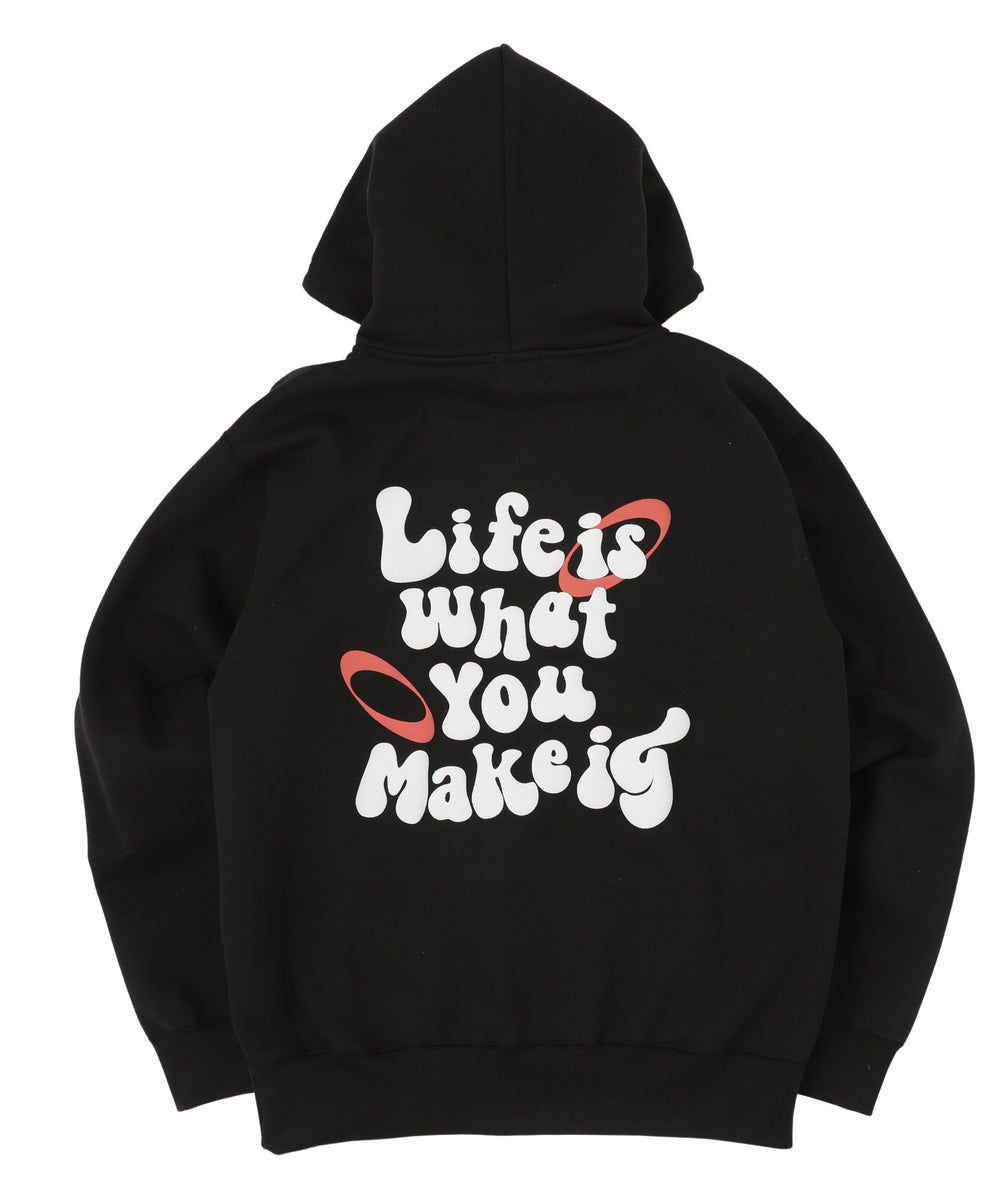 HEAVY WEIGHT 12.4oz CIRCLE LOGO ZIP HOODIE