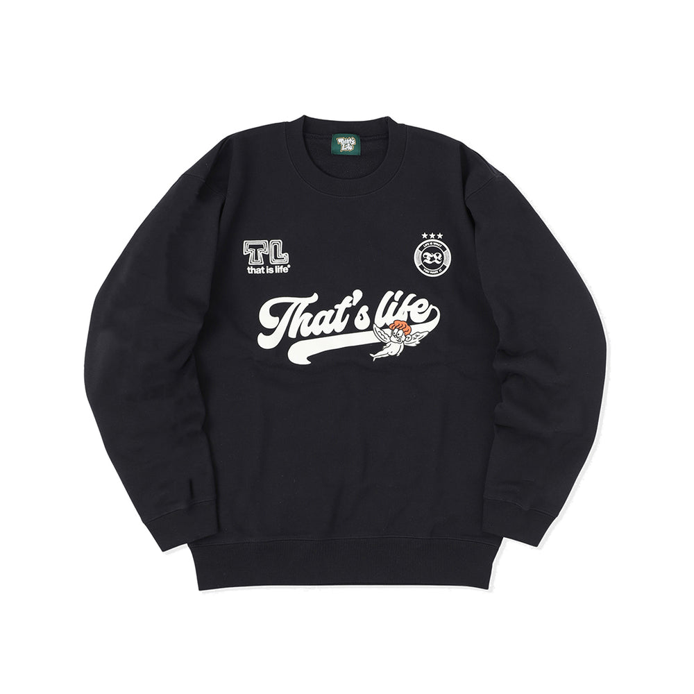 That's life “ANGEL” Sport logo sweat 