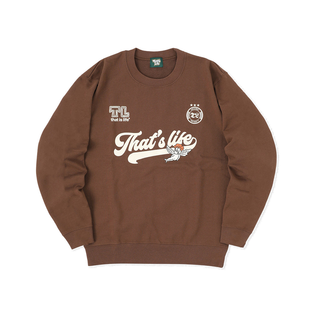 That's life “ANGEL” Sport logo sweat 