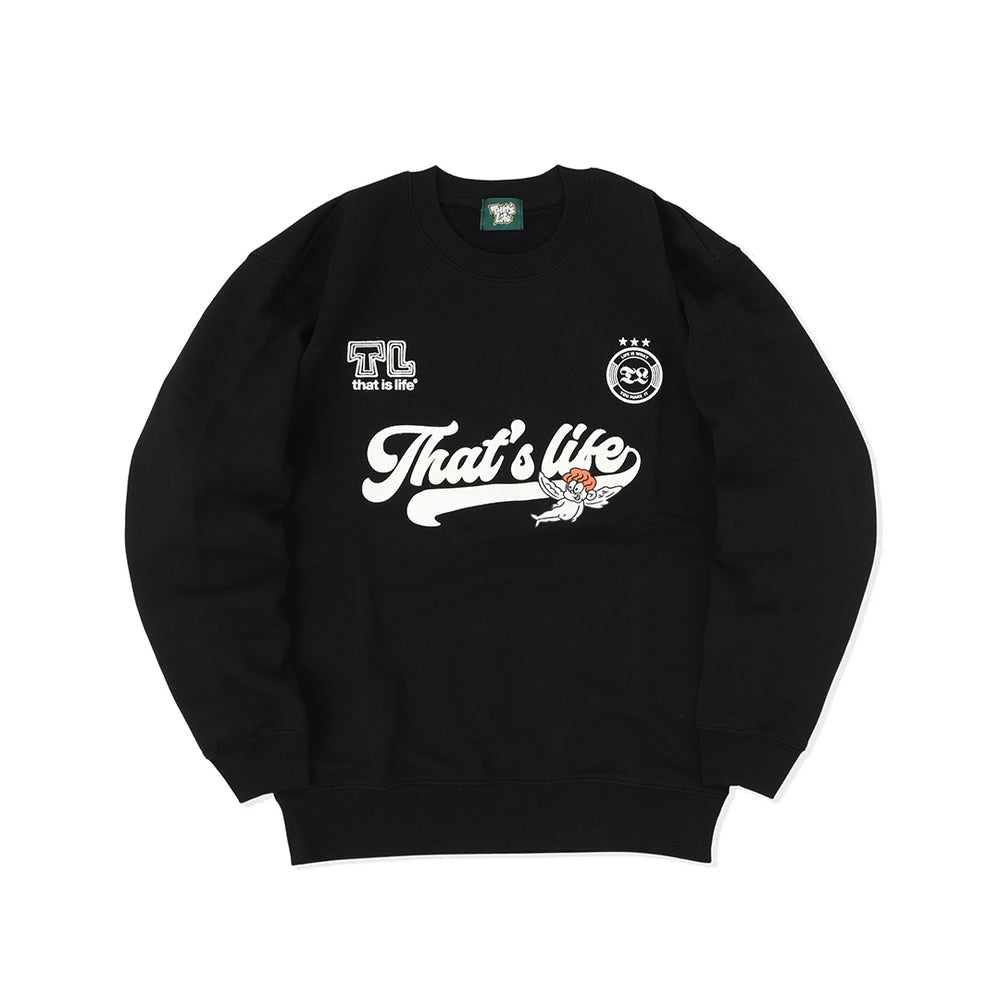 That's life “ANGEL” Sport logo sweat 
