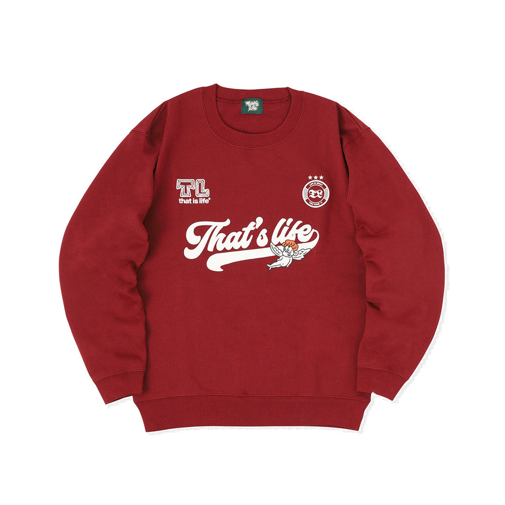 That's life “ANGEL” Sport logo sweat 