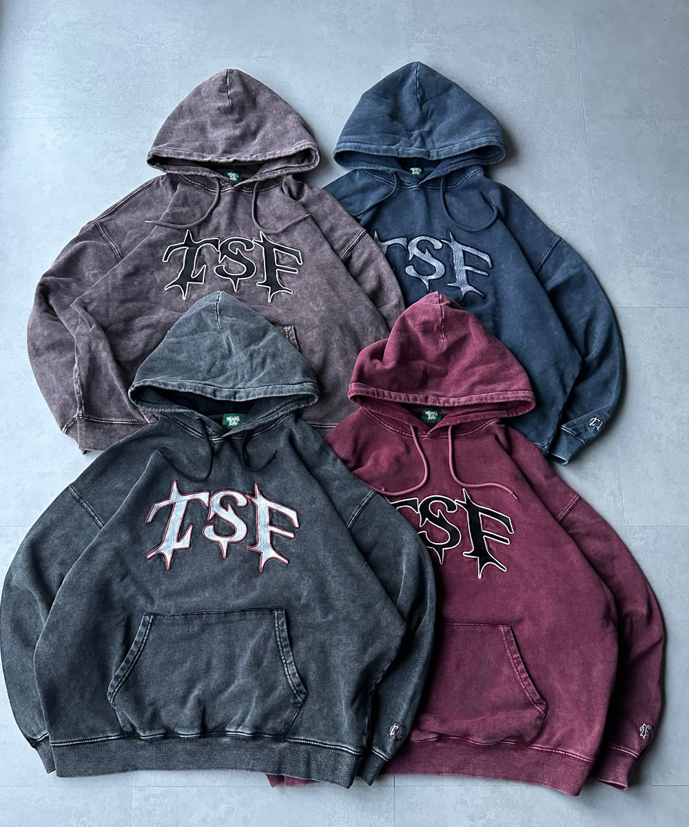"TSF" logo hoodie free