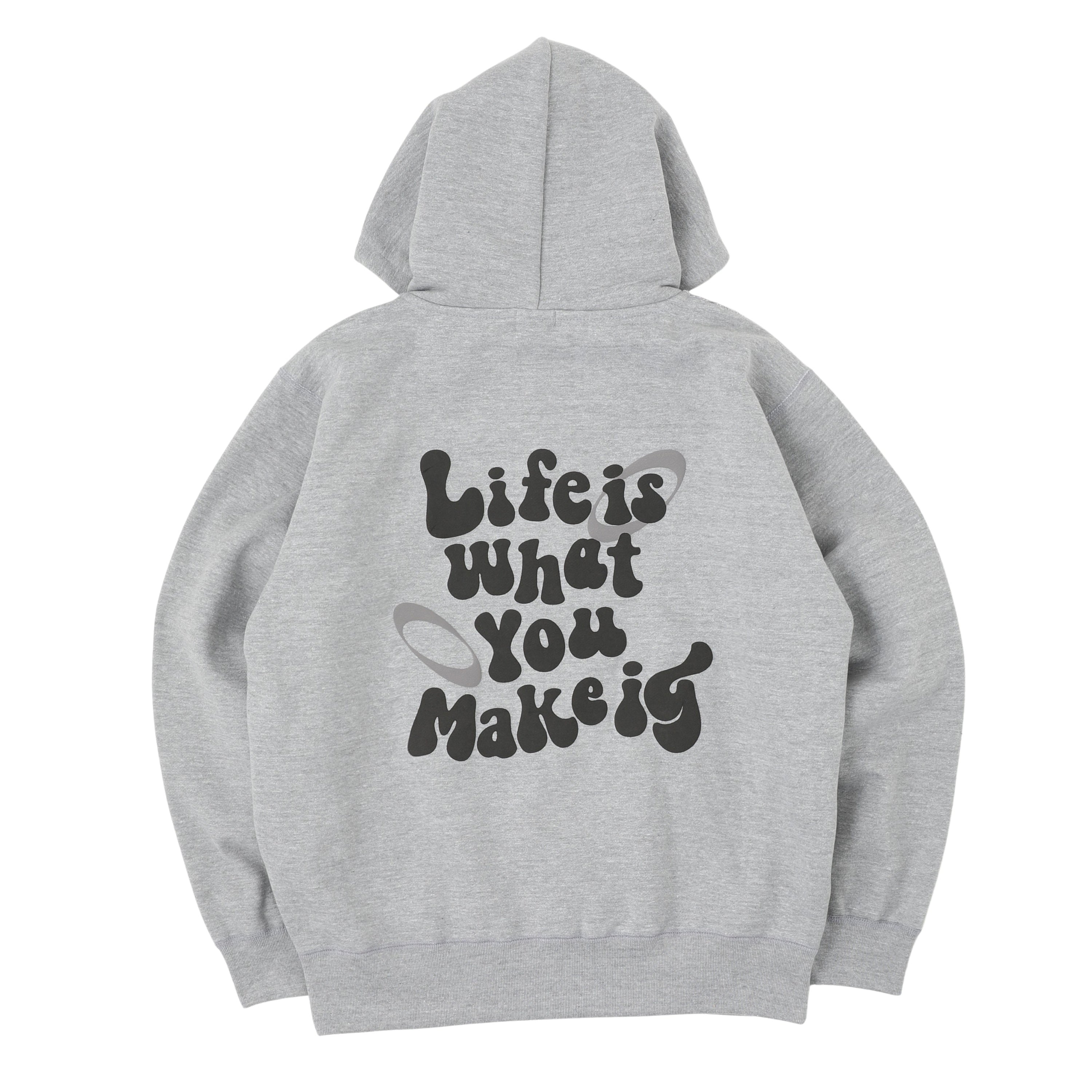 HEAVY WEIGHT 12.4oz CIRCLE LOGO ZIP HOODIE – That's life online store
