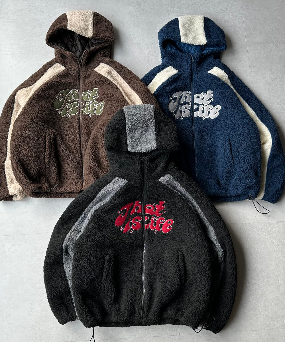 Wave logo Fleece Full Zip-Up free