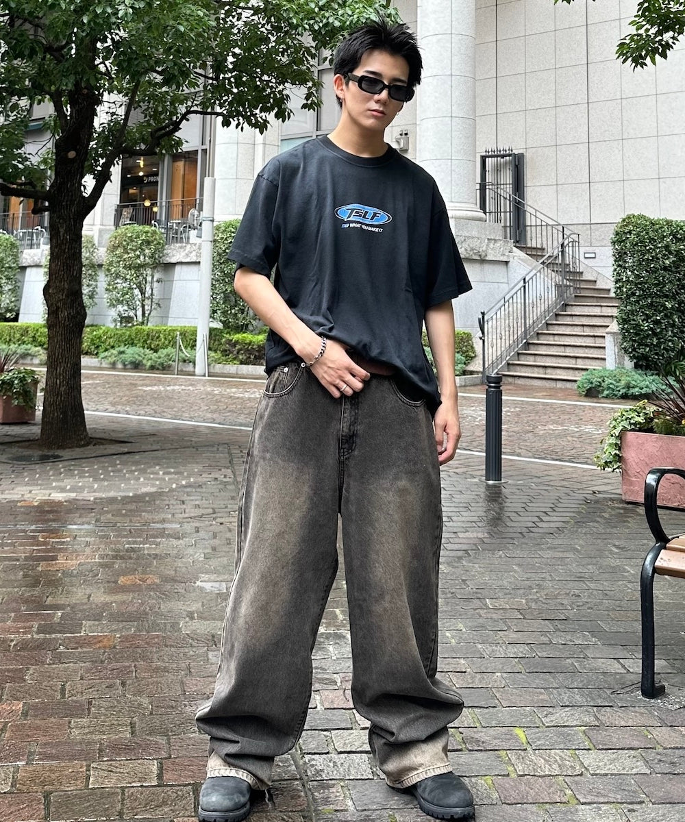 That's life Original Washed Baggy pants