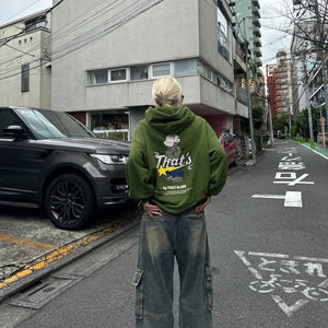 HEAVY WEIGHT 11.0oz "CAP BOY" LOGO HOODIE