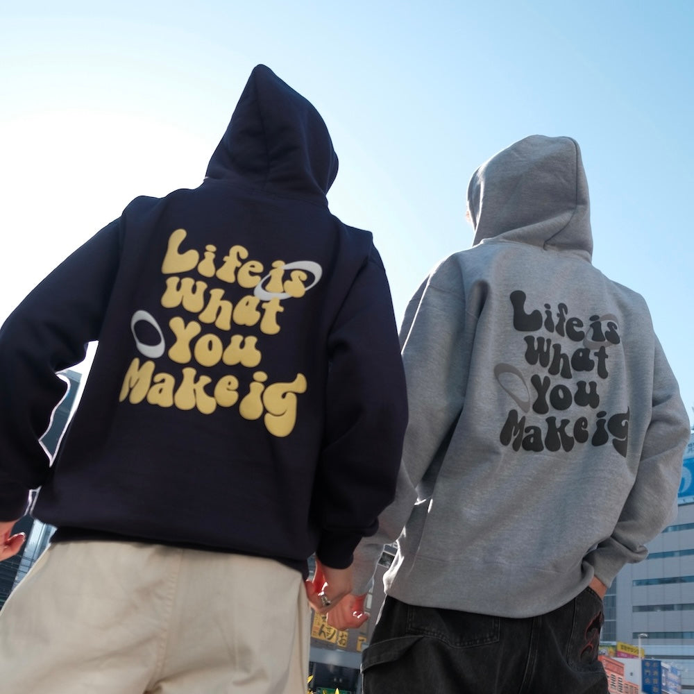 HEAVY WEIGHT 12.4oz CIRCLE LOGO ZIP HOODIE