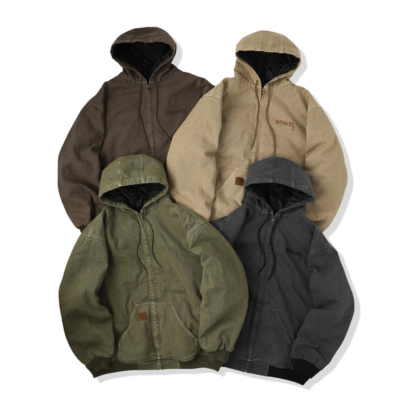 ACTI-SLIK vintage hooded jacket 70s着丈83