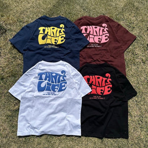 Surf logo back print T-shirt