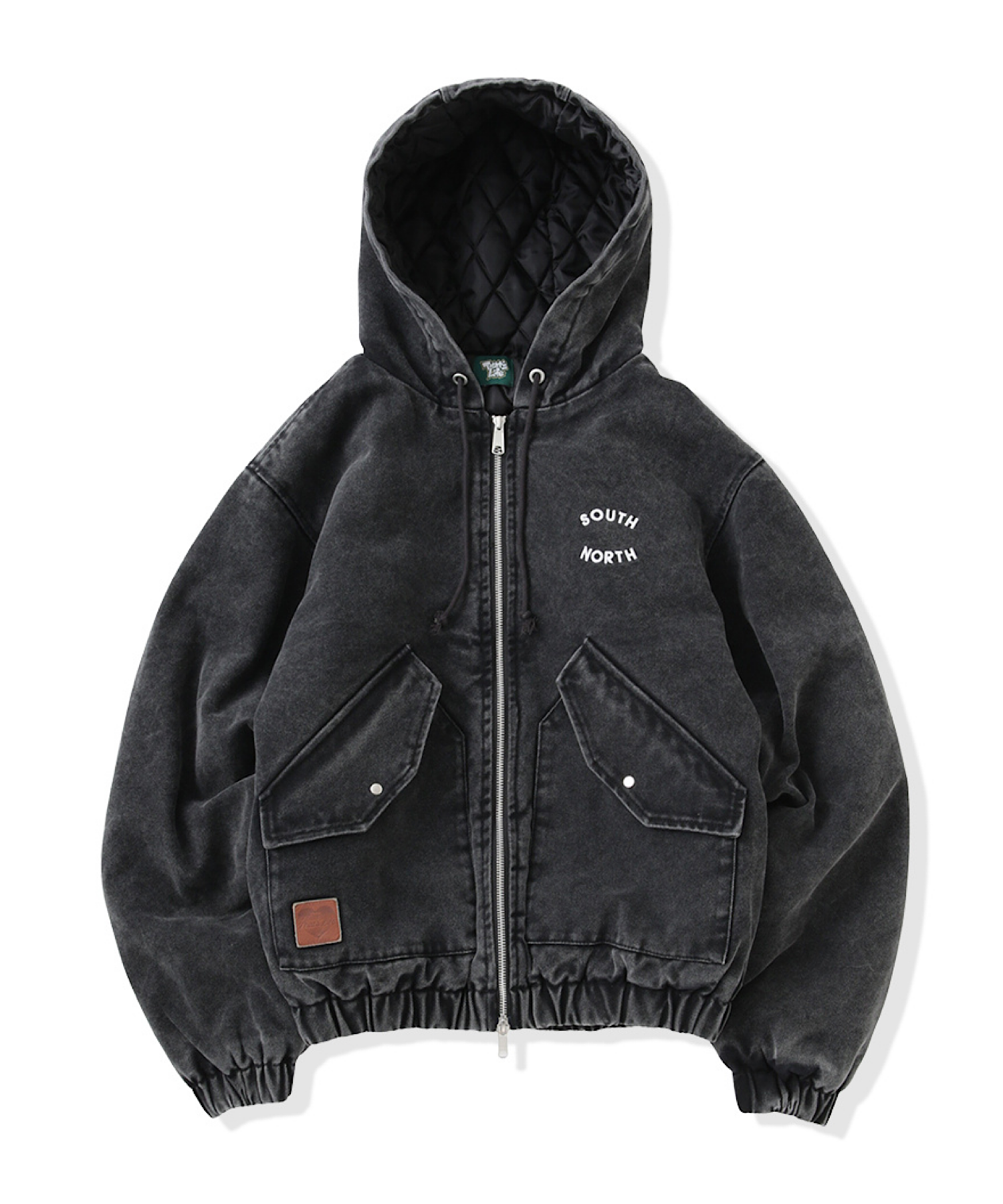 Vintage styles South North logo Duck Hooded Jacket