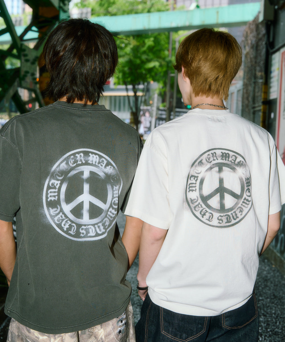 Washed Peace logo tee free