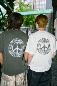 Washed Peace logo tee free