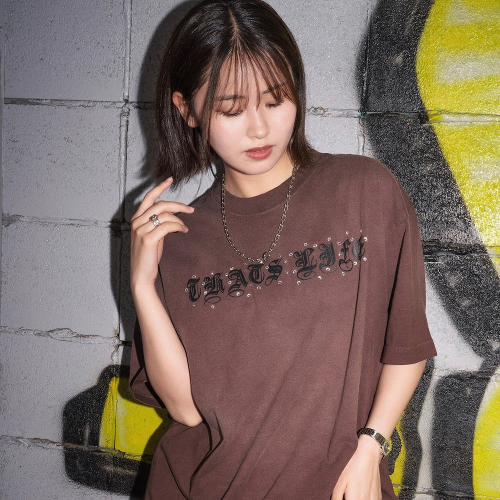 Faded Gleam Script Tee