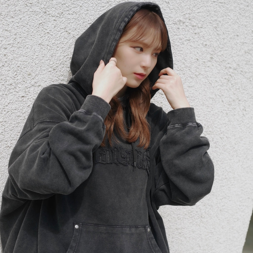 Vintage styles Patch Work Hoodie