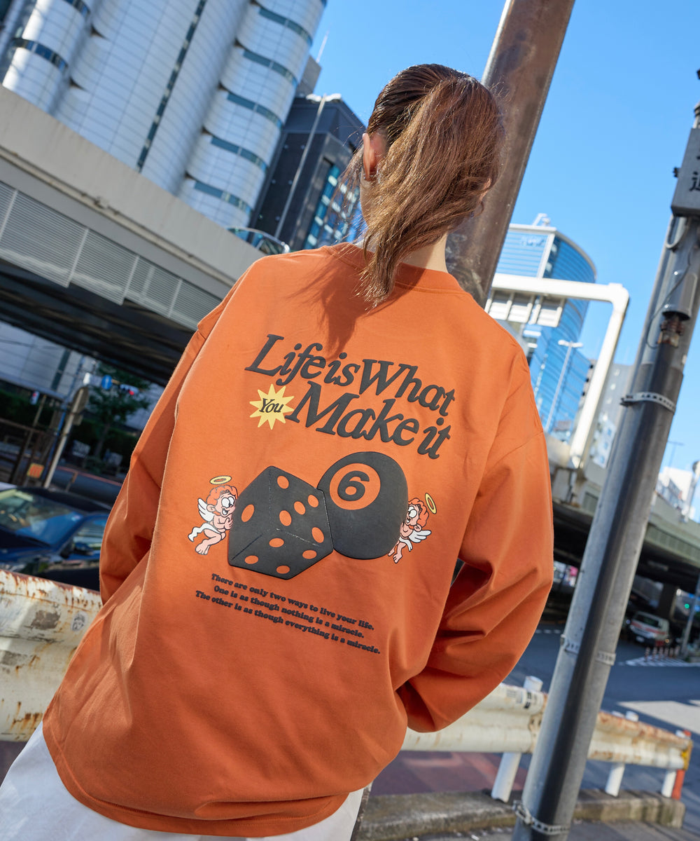 HEAVY WEIGHT 6.8oz “ANGEL DICE” LONG SLEEVE 