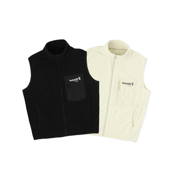 That's life Original Fleece vest 入金確認後１週間程度で発送