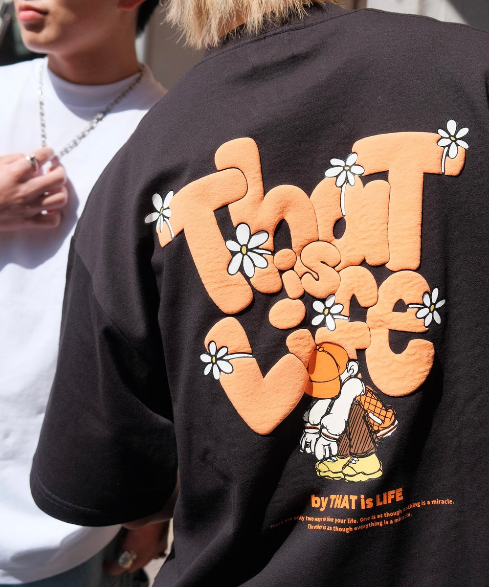 HEAVY WEIGHT 7.1oz "FLOWER BOY" LOGO TEE
