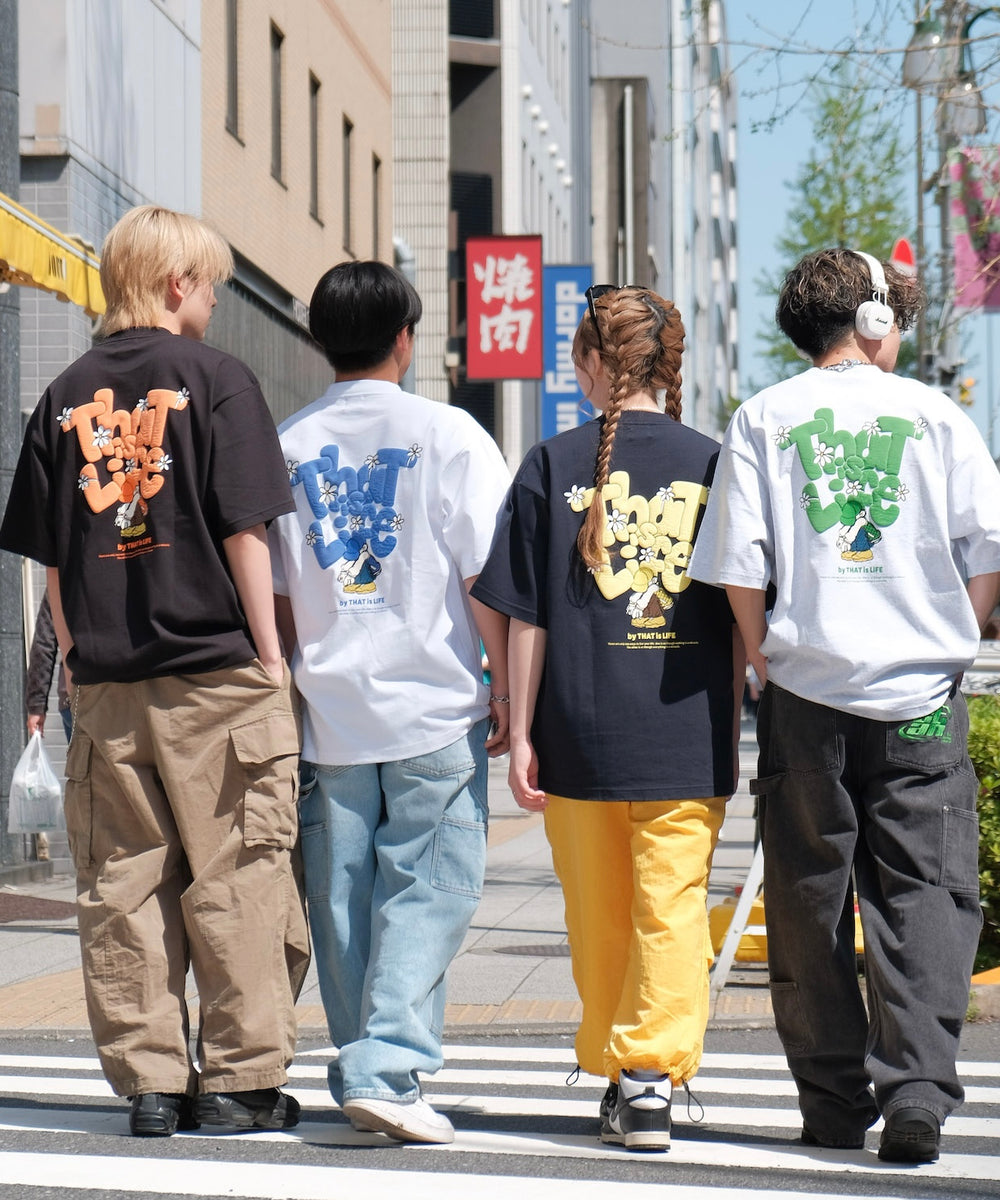 HEAVY WEIGHT 7.1oz "FLOWER BOY" LOGO TEE