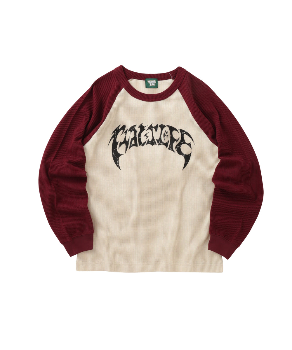 Color Block Raglan Thermal L/S Tee free