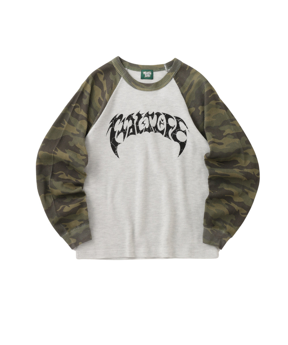 Color Block Raglan Thermal L/S Tee free