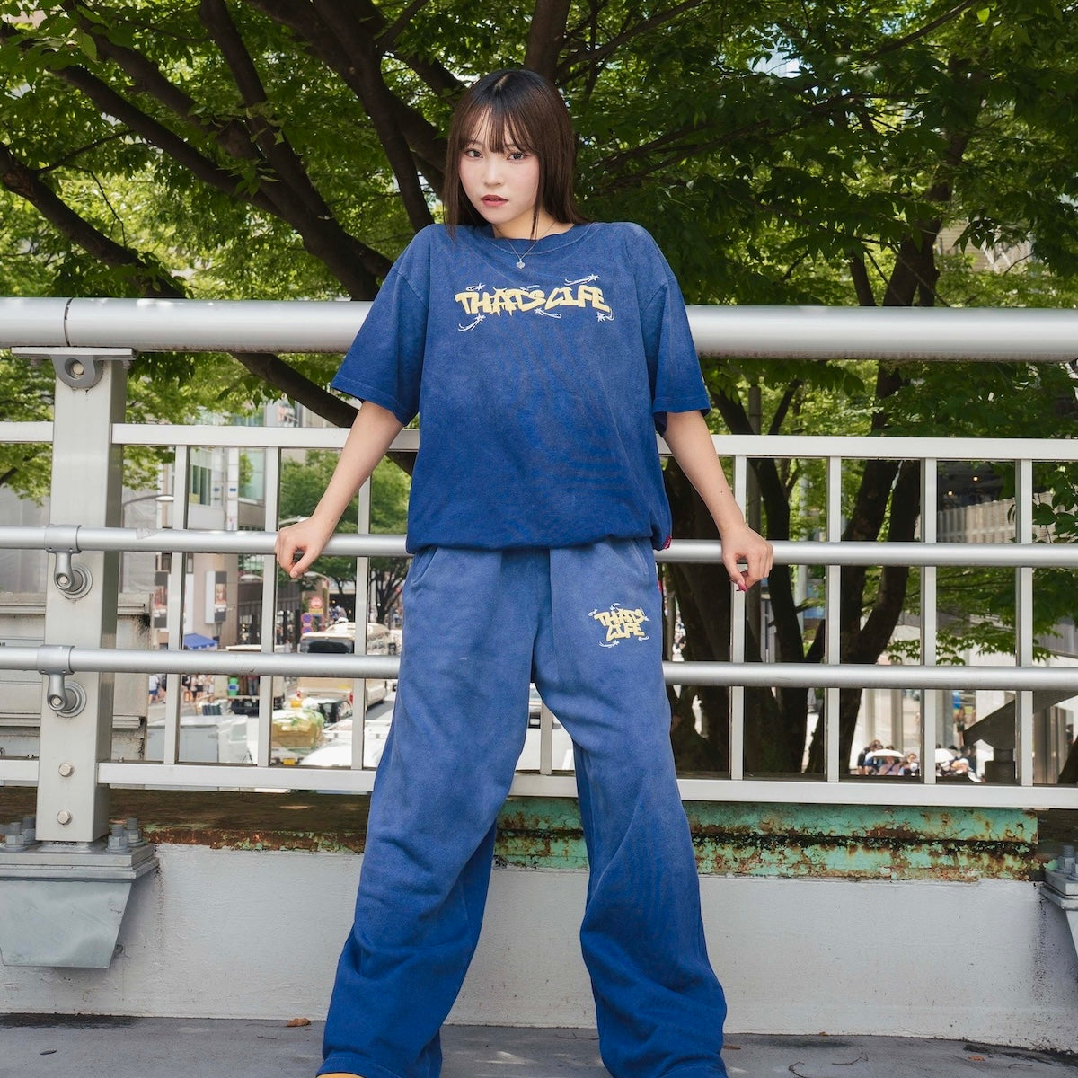 Vintage fade Wave logo Drawcode tee