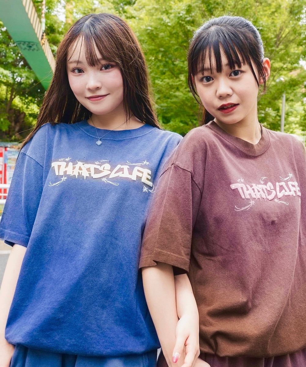 Vintage fade Wave logo Drawcode tee