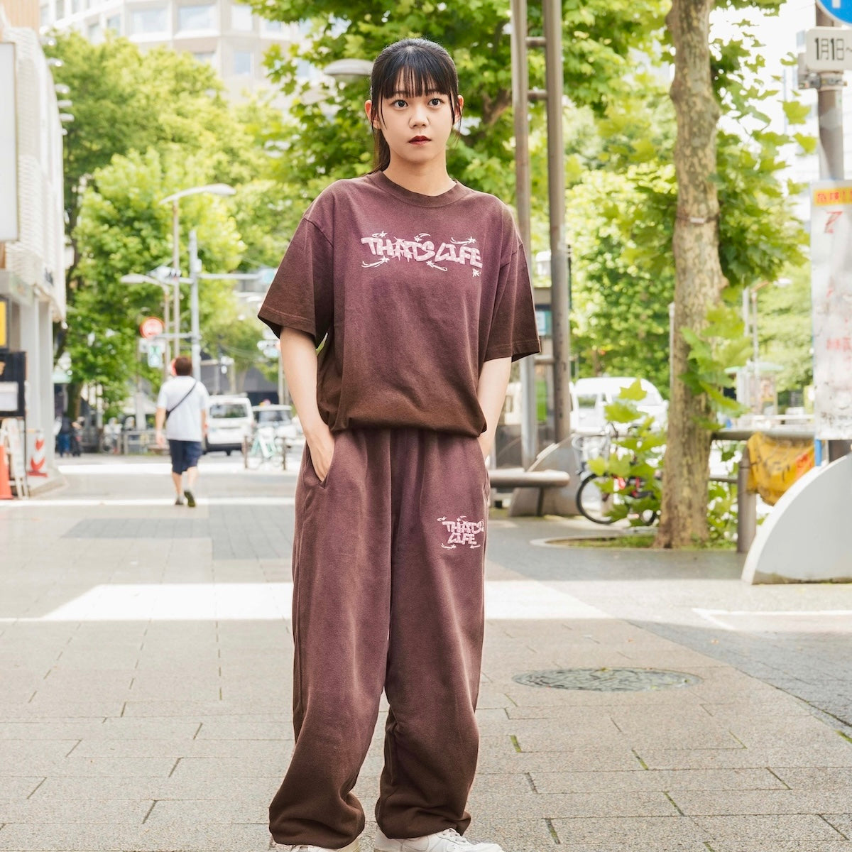 Vintage fade Wave logo Drawcode tee