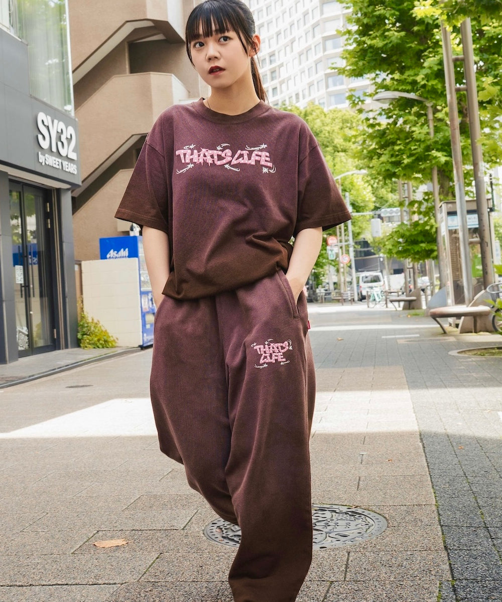 Vintage fade Wave logo sweat pants