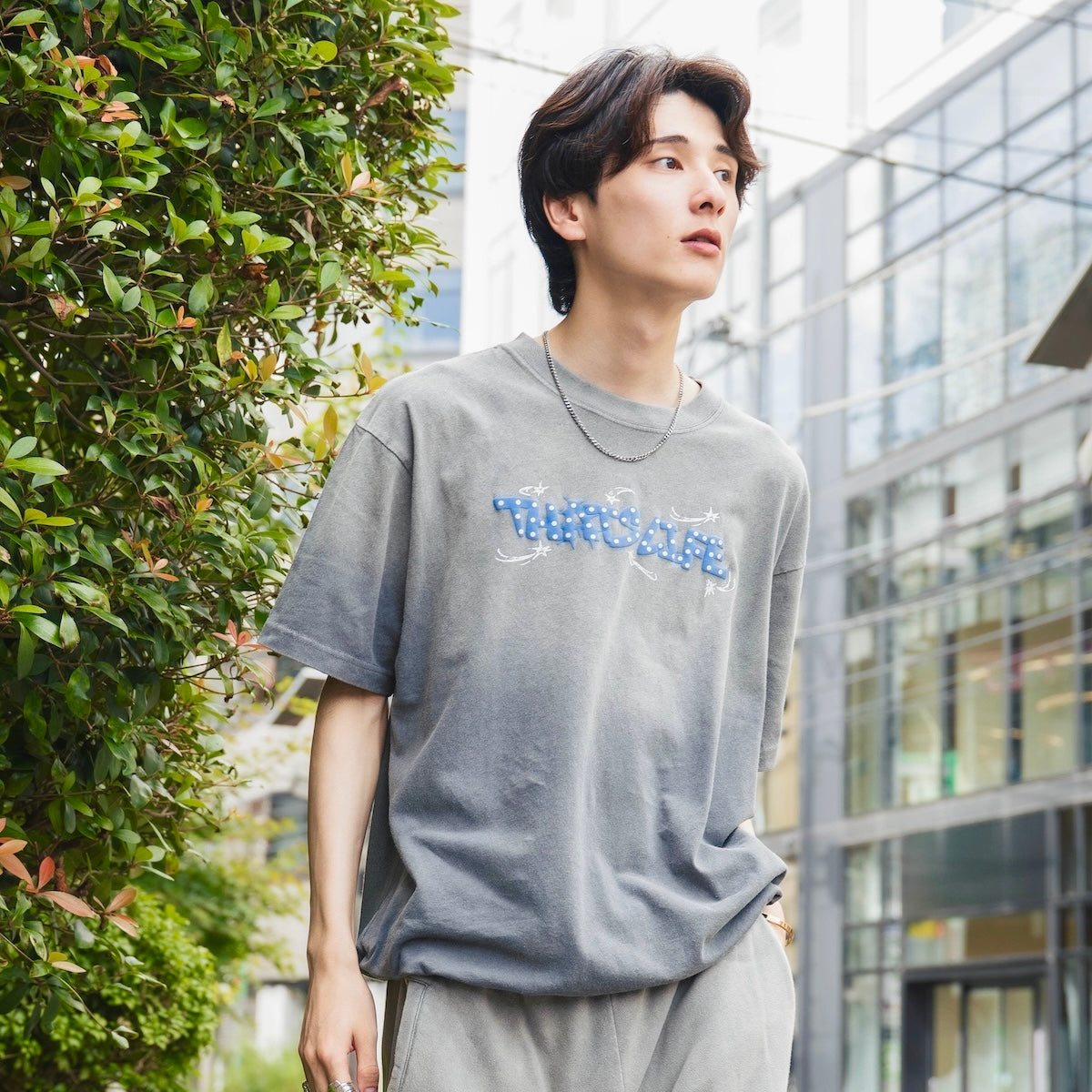 Vintage fade Wave logo Drawcode tee