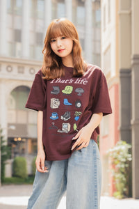 That's life MOMENT COLLECTION Tee free