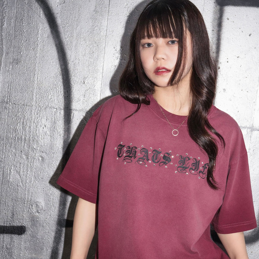 Faded Gleam Script Tee