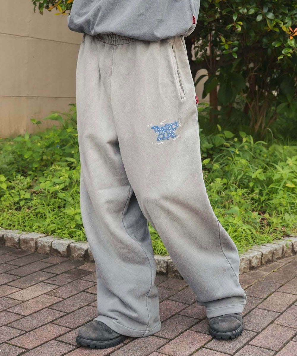 Vintage fade Wave logo sweat pants